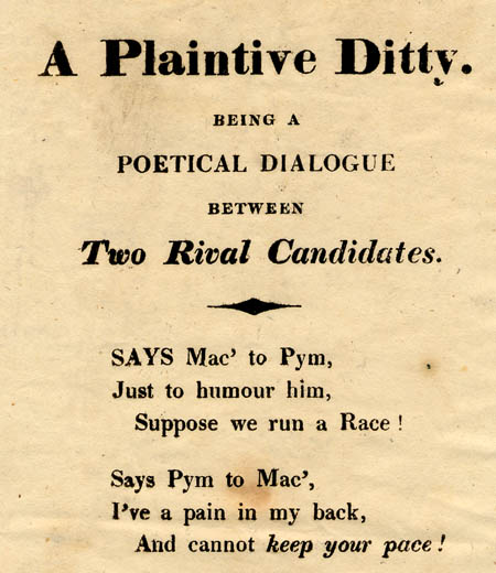 Bedford Election Poem